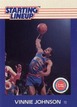 1988 Kenner Starting Lineup Cards #3538107030 Vinnie Johnson Front
