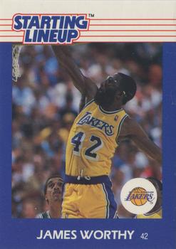 1988 Kenner Starting Lineup Cards #3538117030 James Worthy Front
