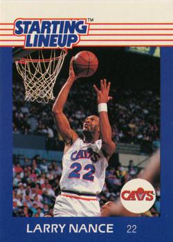 1989 Kenner Starting Lineup Cards #3993109040 Larry Nance Front