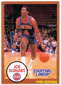 1990 Kenner Starting Lineup Cards #5140103030 Joe Dumars Front
