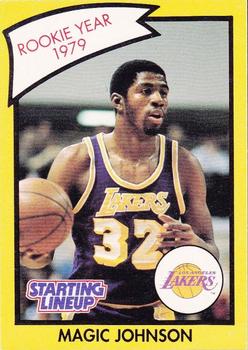 1990 Kenner Starting Lineup Cards #5140506010 Magic Johnson Front