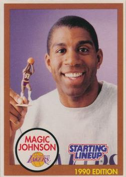 1990 Kenner Starting Lineup Cards #5140106010 Magic Johnson Front