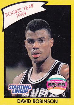 1990 Kenner Starting Lineup Cards #5140509050 David Robinson Front