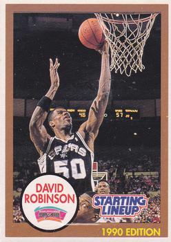 1990 Kenner Starting Lineup Cards #5140109050 David Robinson Front