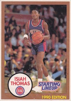 1990 Kenner Starting Lineup Cards #5140103010 Isiah Thomas Front