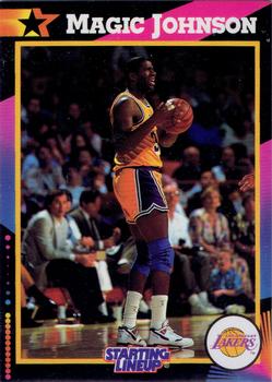 1992 Kenner Starting Lineup Cards #6743103000 Magic Johnson Front