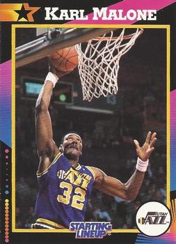 1992 Kenner Starting Lineup Cards #6743107000 Karl Malone Front