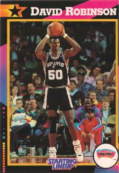 1992 Kenner Starting Lineup Cards #6743116000 David Robinson Front
