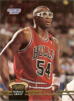1993 Kenner/Topps Starting Lineup Cards #12SL Horace Grant Front