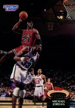1993 Kenner/Topps Starting Lineup Cards #29SL Michael Jordan Front