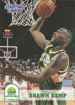 1994 Kenner/Hoops Starting Lineup Cards #510796 Shawn Kemp Front