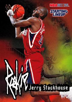 1996 Kenner/Hoops Starting Lineup Cards #53022700 Jerry Stackhouse Front