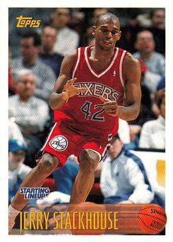 1997 Kenner/Topps/Upper Deck Starting Lineup Cards #42 Jerry Stackhouse Front