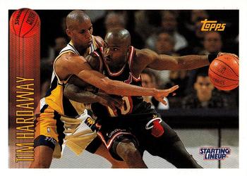 1997 Kenner/Topps/Upper Deck Starting Lineup Cards #216 Tim Hardaway Front