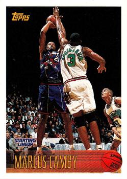 1997 Kenner/Topps/Upper Deck Starting Lineup Cards #161 Marcus Camby Front