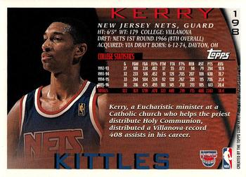 Kerry Kittles Gallery  Trading Card Database