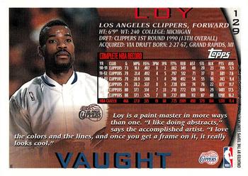 1997 Kenner/Topps/Upper Deck Starting Lineup Cards #129 Loy Vaught Back