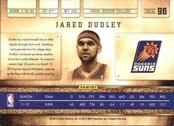 2011-12 Panini Gold Standard #96 Jared Dudley Back