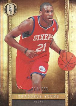 2011-12 Panini Gold Standard #152 Thaddeus Young Front