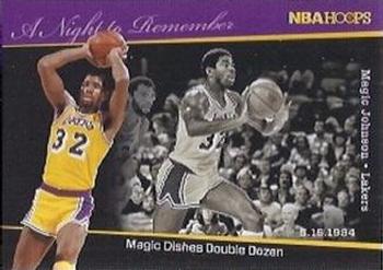 2011-12 Hoops - A Night to Remember #6 Magic Johnson Front