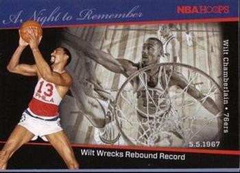 2011-12 Hoops - A Night to Remember #8 Wilt Chamberlain Front
