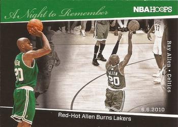 2011-12 Hoops - A Night to Remember #9 Ray Allen Front