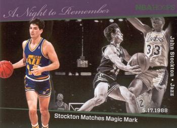 2011-12 Hoops - A Night to Remember #11 John Stockton Front