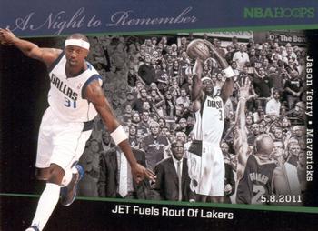 2011-12 Hoops - A Night to Remember #19 Jason Terry Front