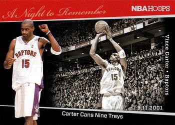 2011-12 Hoops - A Night to Remember #20 Vince Carter Front