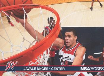 2011-12 Hoops - Action Photos #2 JaVale McGee Front