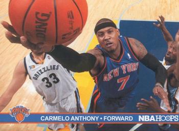 2011-12 Hoops - Action Photos #6 Carmelo Anthony Front