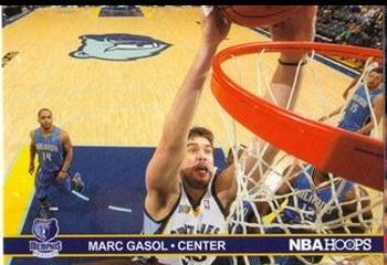 2011-12 Hoops - Action Photos #23 Marc Gasol Front