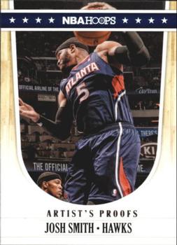 2011-12 Hoops - Artist's Proofs #6 Josh Smith Front