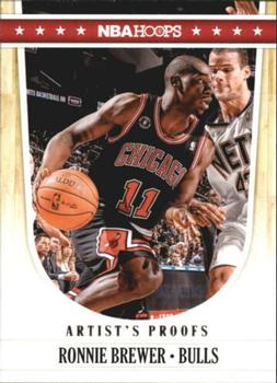 2011-12 Hoops - Artist's Proofs #23 Ronnie Brewer Front