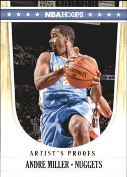 2011-12 Hoops - Artist's Proofs #52 Andre Miller Front