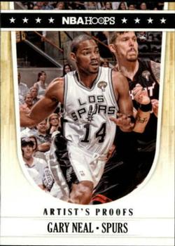 2011-12 Hoops - Artist's Proofs #220 Gary Neal Front