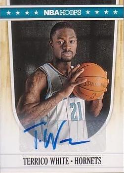 2011-12 Hoops - Autographs #63 Terrico White Front