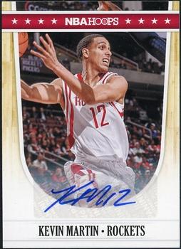 2011-12 Hoops - Autographs #73 Kevin Martin Front