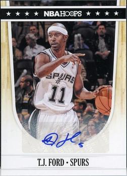 2011-12 Hoops - Autographs #79 T.J. Ford Front