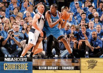 2011-12 Hoops - Courtside #5 Kevin Durant Front