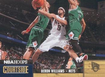 2011-12 Hoops - Courtside #14 Deron Williams Front