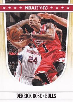 2011-12 Hoops - Glossy #28 Derrick Rose Front