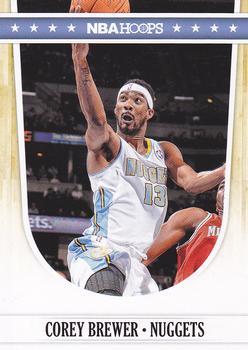 2011-12 Hoops - Glossy #51 Corey Brewer Front