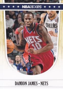 2011-12 Hoops - Glossy #146 Damion James Front