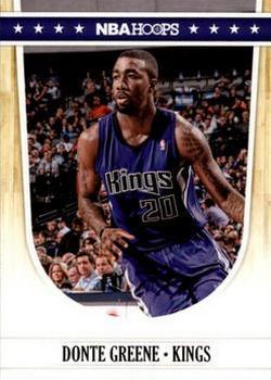 2011-12 Hoops - Glossy #210 Donte Greene Front