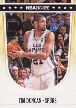 2011-12 Hoops - Glossy #216 Tim Duncan Front
