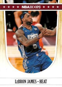 2011-12 Hoops - Glossy #250 LeBron James Front