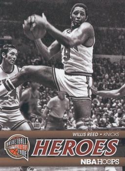 2011-12 Hoops - Hall of Fame Heroes #8 Willis Reed Front