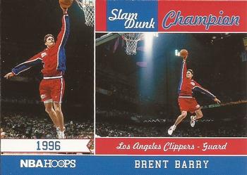 2011-12 Hoops - Slam Dunk Champion #7 Brent Barry Front