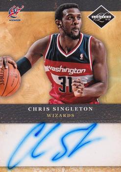 2011-12 Panini Limited - 2011 Draft Pick Redemptions Autographs #19 Chris Singleton Front
